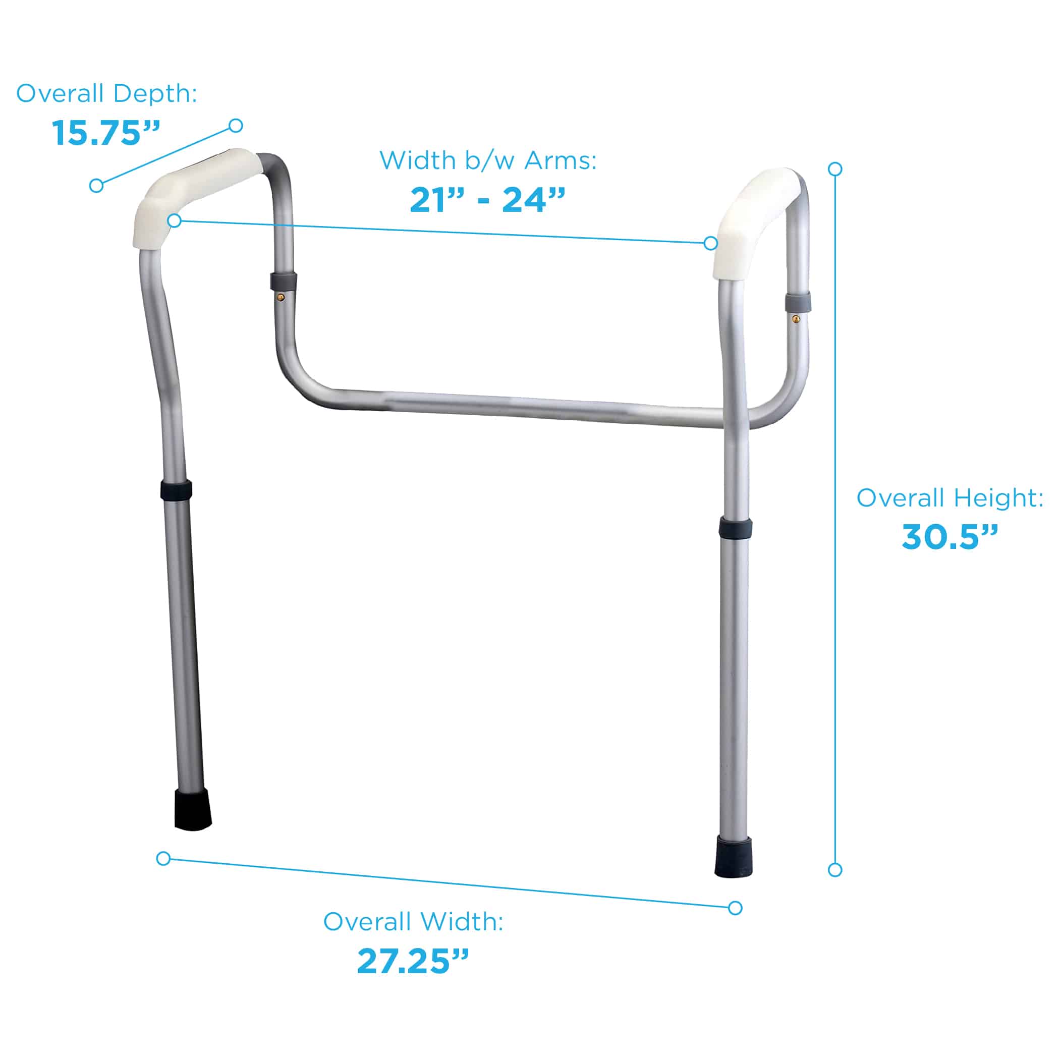 Toilet Safety Rails Discount Medical Mobility Equipment & Supplies