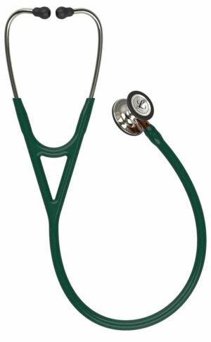 3M™ Littmann® Cardiology IV™ Stethoscope - Hunter Tube / Orange Stem / Champagne Headset & Chestpiece