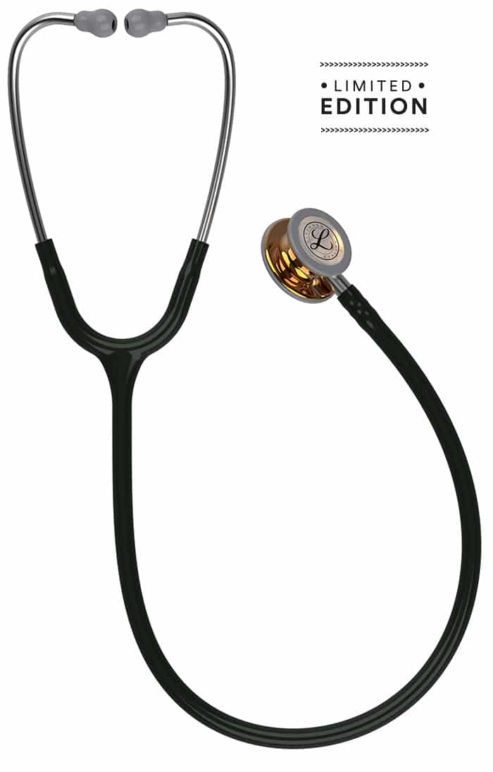 3M™ Littmann® Classic III™ Stethoscope (Limited Edition) Black Tube / HighPolish Copper